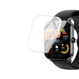 Tznzxm Compatible with Jacoosa L70 Smart Watch Screen Protector, Full Coverage Case Friendly HD Clear [Anti-Scratch] [Bubble Free] [Anti-Fingerprint] PET Film for Jacoosa L70 Smart Watch 1.85"