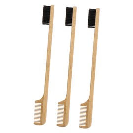 PACKOVE Double Heads Eyebrow Comb Brush for Grooming and Trimming Dual Ended Makeup Tool for Women and Men Brow Shaping Accessory Holidays and Birthdays