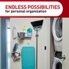 Command Broom and Mop Grippers, 3 Hangers and 6 Command