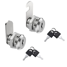 CHENYU Pack of 2 Letterbox Lock 16 mm Letterbox Lock 5/8 Inch Lock Letter Box Cabinet Lock with Key