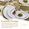 Silver Spoons Fancy Side Plates | 20 pc | Heavy