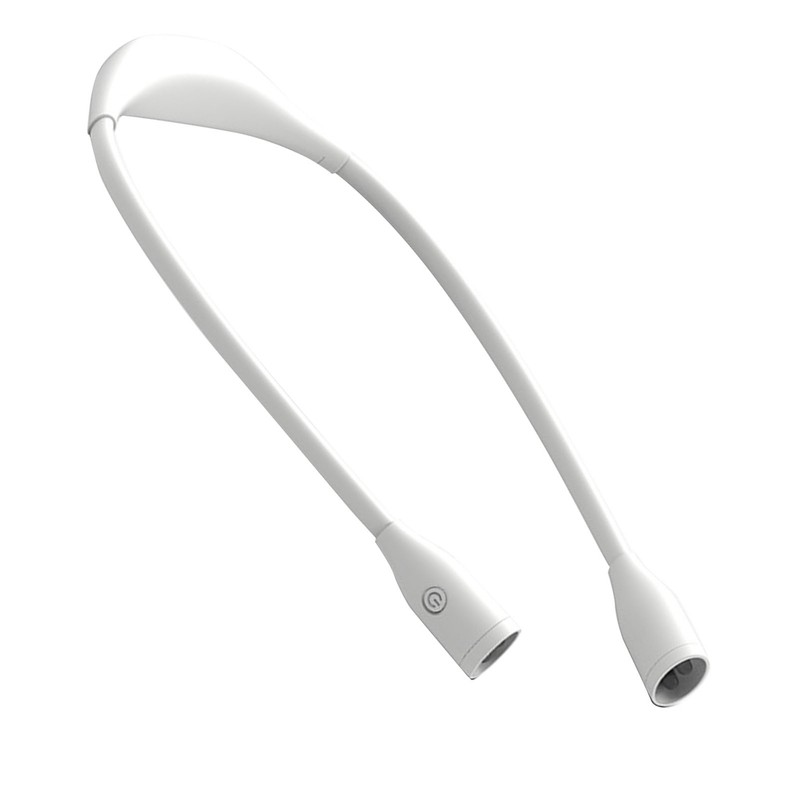 Rechargeable LED Neck Reading Light 360 Degree Universal Adjustment Book