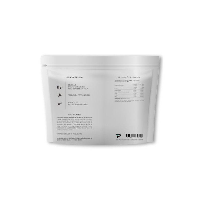 Primetech Nutrition Creatina Y Hmb 400gr En Polvo Sin Sabor