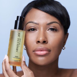 AbsoluteJOI - Sunflower & Moringa Fresh Cleanse Oil for Face - Makeup Remover and Double Cleansing Oil for All Skin Types | Unscented 200ml Bottle