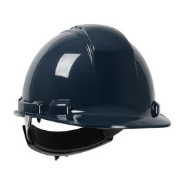 Dynamic Whistler Cap Style Vented Hard Hat, HDPE Shell, ANSI Type 1, Class C, 4-Point Suspension, Wheel Ratchet Adjustment, Navy (280-HP241RV-08)