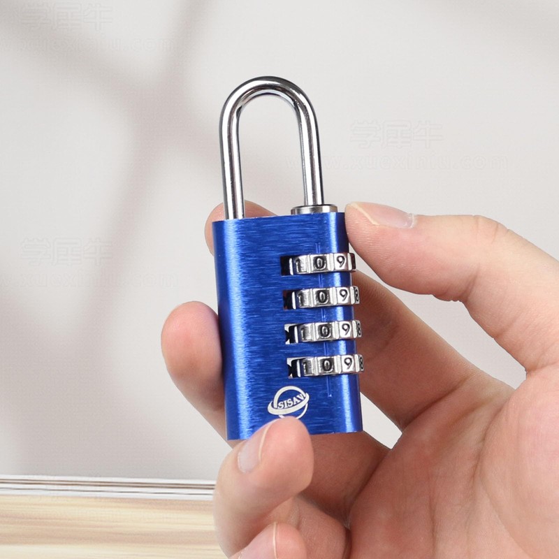 SISAV Combination Lock,4 Digit Gym Combination Padlock for School Lockers,Toolbox,Fence