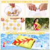FuWeave 24 Pcs Softball Water Bottle Softball Cooling Towel Set