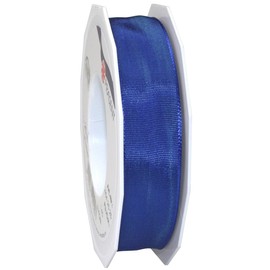 Morex Ribbon French Wired Lyon Ribbon, 1-Inch by 27-Yard Spool, Surfside Blue (46425/25-145)
