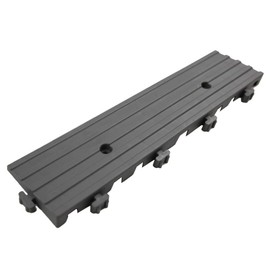 RevTime Heavy Duty Interlocking Deck Tile 10 Pcs Edge & 4 Pcs Corner - Gray
