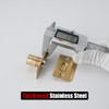 JQK Closet Ball Catch Door Hardware, Stainless Steel Catch Adjustable