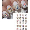 Cute Easter Gnomes Design #3 Nail Art Decals- Waterslide Nail