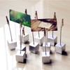 NUOLUX 10pcs Memo Clip Holder Stand with Alligator Clasp for