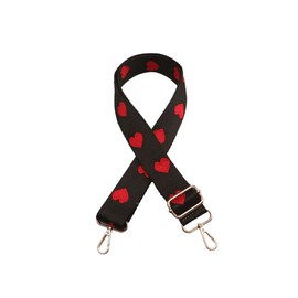 Purse Strap Replacement Guitar Style Multicolor Canvas Crossbody Strap for Handbags (18-BDF5-013)