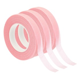 PATIKIL Floral Tape 1/2" x 30 Yard, 3 Pack Flower Wrap Adhesive Tape for Bouquet Stem Wrapping, Pink