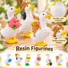 Mini Resin Duck Figurines for Home Decor – Cute 6-Piece