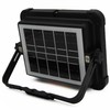 Wideskall 100W Portable Rechargable Solar Panel LED Work Light with