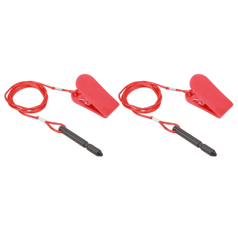 2Pcs Treadmill Safety Key Running Machine Safety Switch Safety Lock