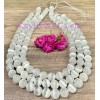 Wholesale Lot 3 Strands 10mm Natural Selenite Beads Crystal Healing