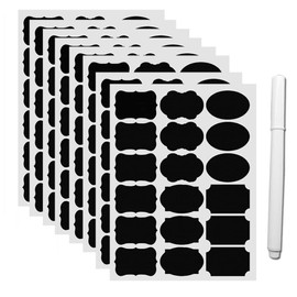 AWEELON 216pcs Chalkboard Labels -Waterproof Reusable Blackboard Stickers