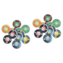 COHEALI 2sets Aesthetic Sticker Phone Back Decorative Calming Sensory Strips 6pcs*2