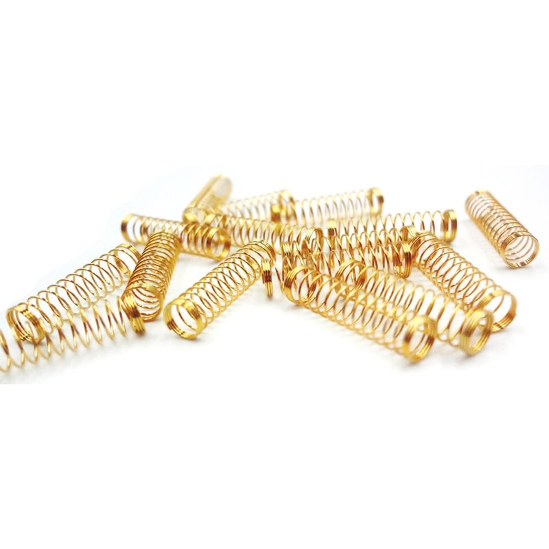 DUROCK Gold Plated Springs - 62g Custom Mechanical Keyboard Switch