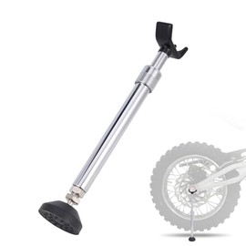 JFG RACING Motorcycle Rear Wheel Stand, Motorcycle Portable Lift Stand, Portable Front Wheel Cleaning Tyre Wash Stand, Adjustable, Universal, for Motorcycle, Dirt Bikes
