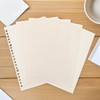 Operitacx 60pcs Lined Notebook Paper Refills Loose Leaf Inserts for