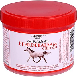  Pferdebalsam Chilli Gel C A Powerful Massage Gel for Back and Joint Pain, Sprains, Strains, Muscle Aches that Totally Relaxes the Muscles and Relives the Stress and Fatigue C Use after an exhausting day in work or any daily workouts in the gym! C 500ml