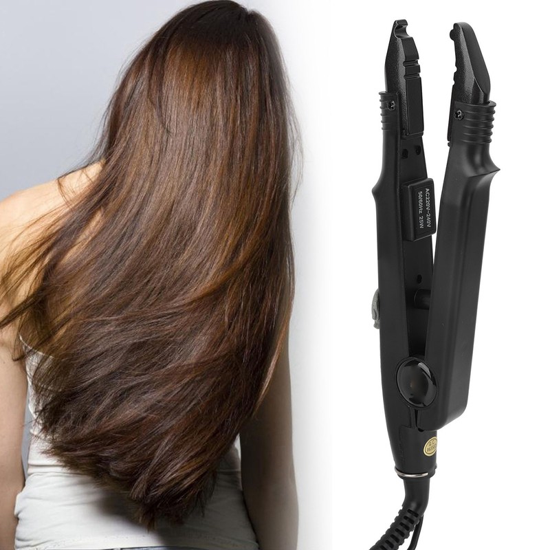 Hair Extension Iron Kit Constant Temperature Adjustable Hair Connector Tools