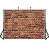 AIIKES 10x8FT Red Brick Wall Photography Backdrop Thin Vinyl Photo