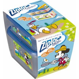 Ziploc 2022 Rectangular Container, 16.9 fl oz (480 & 820 ml), 1 Each