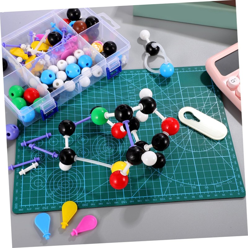 KICHOUSE 1 Set Organic Chemistry Model Kit Easy to Assemble