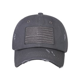 IIN American Flag Baseball Cap for Men Women Low Profile USA Army Tactical Operator Military Plain Dad Hat