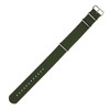Infantry Nato Watch Strap 22mm Green Nylon Watch Band for