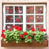 JarThenaAMCS 18 Sheets Valentines Day Window Cling Set St. Patrick's