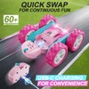 QUNREDA RC Cars, Pink Remote Control Car for Girls, 2.4