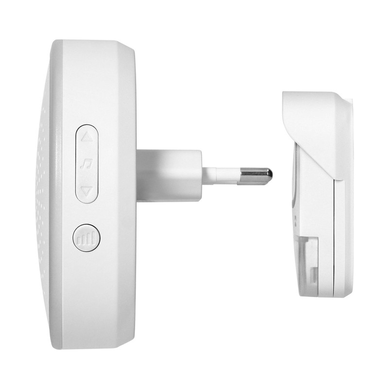 RGB LED Wireless Doorbell IP55 230 V, 300 m, 60