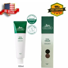 VT COSMETICS CICA Cream-CICALIO Facial Care Cream, Relax, Redness Skin-US Seller