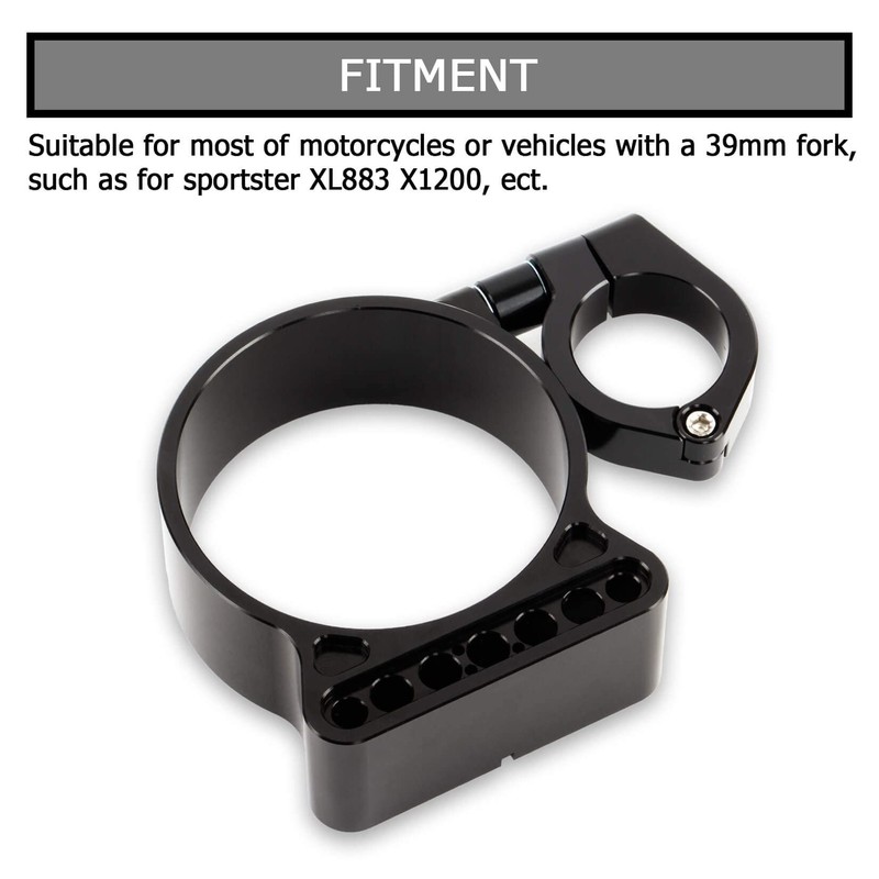 Speedometer Relocation Bracket Cover Side Mount Speedometer Instrument Housing for