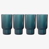 Shatterproof Acrylic Tall Drinking Glasses Set, European Style, Dishwasher Safe,