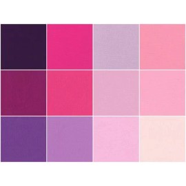 Kona Cotton Charm Pack - Wildberry Palette ~ 42 5" squares