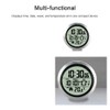 Lyaciomn Digital Shower Clock Waterproof, Bathroom Timer Clock, Digital Kitchen
