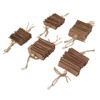 5pcs Parrot Cardboard Chew Toy Funny Natural Bite Resistance Bird