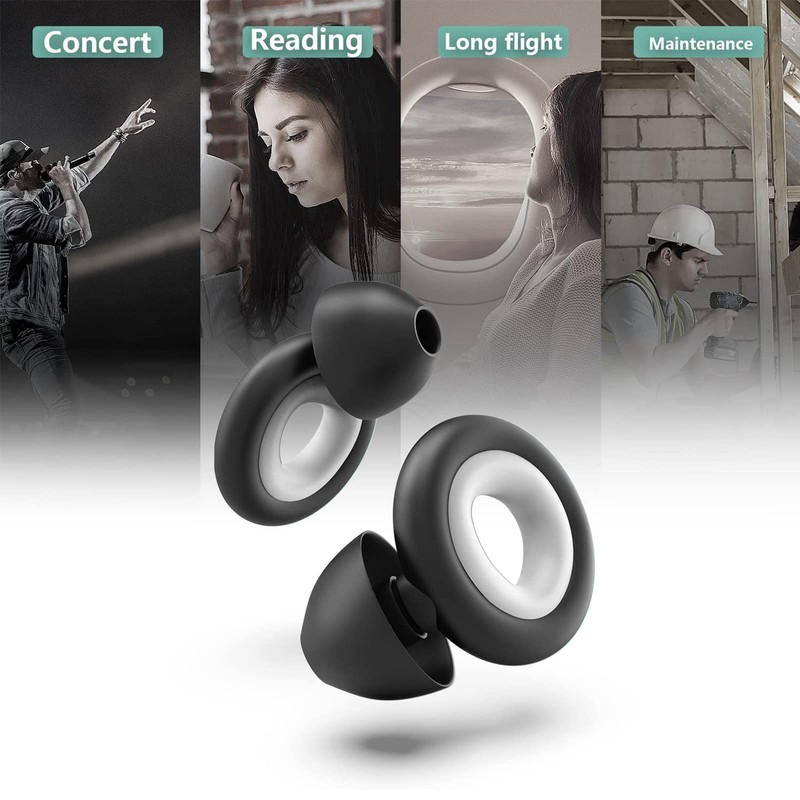 Earplugs for Sleep, Fully Soundproofing, Sound Cancelling, High Performance, Sound