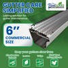FlowGuard USA Made Professional DIY 6 Inch 50-Year Gutter Cover