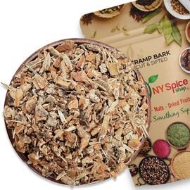 NY Spice Shop Cramp Bark Cut & Sifted - Cramp Barks Herb - Cramp Bark Tea Infusion - Versatile Cooking Ingredient - Viburnum Opulus Tree Essence - Natural Flavor Enhancer (1 Pound)