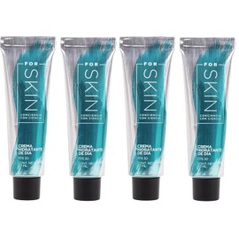 Kit 4 Cremas Hidratantes Faciales de Día con Protector Solar, 2 en 1: Hidratación y Protección, 60 ml