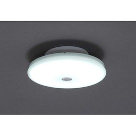 Iris Ohyama SCL12DMS-UU Small Ceiling Light, Thin, 1,200 lm, With Motion Sensor, Daylight Color