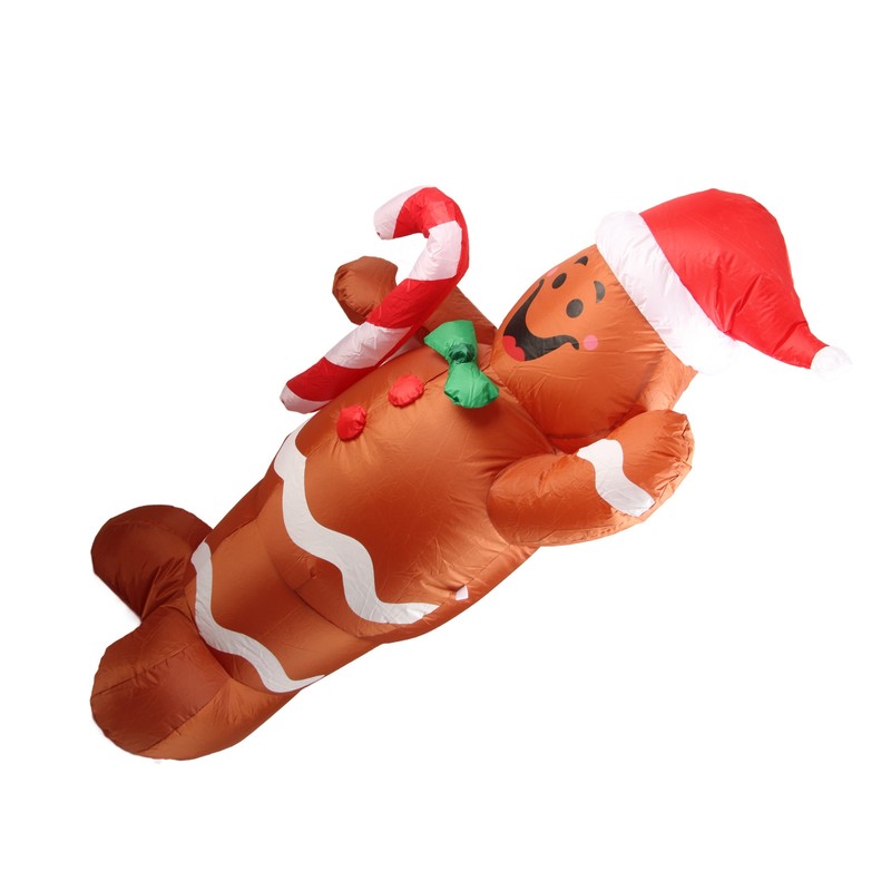 Gingerbread Man Aerated Model Christmas Inflatable Old Man Snowman
