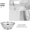 SHOWERORO Stainless Steel Rice Washing Sieve 8.5 Inch Fine Mesh
